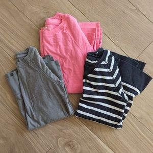 Primary Lot of 3 Girls Tunic Shirts Size 8-9 and Size 10